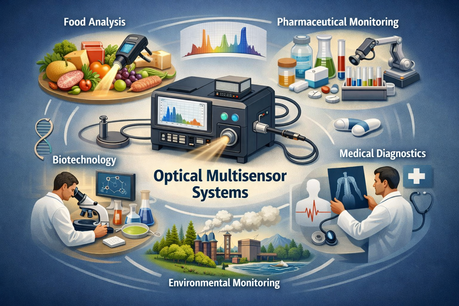 Optical Multisensor Systems in Analytical Spectroscopy